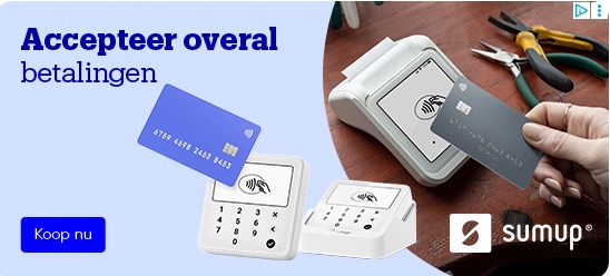 Je mag ook achteraf betalen, als je tevreden bent. 