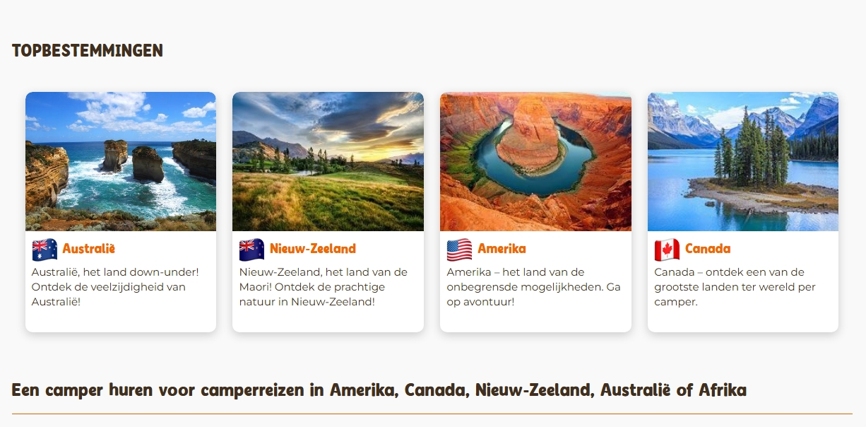 Boek hier jouw avontuur.